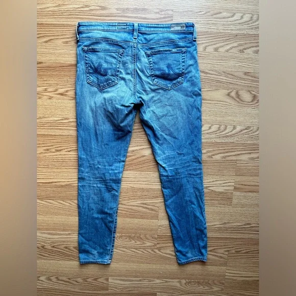 AG Adriano Goldschmied The Legging Ankle Super Skinny Jeans 31 R - Picture 2 of 7
